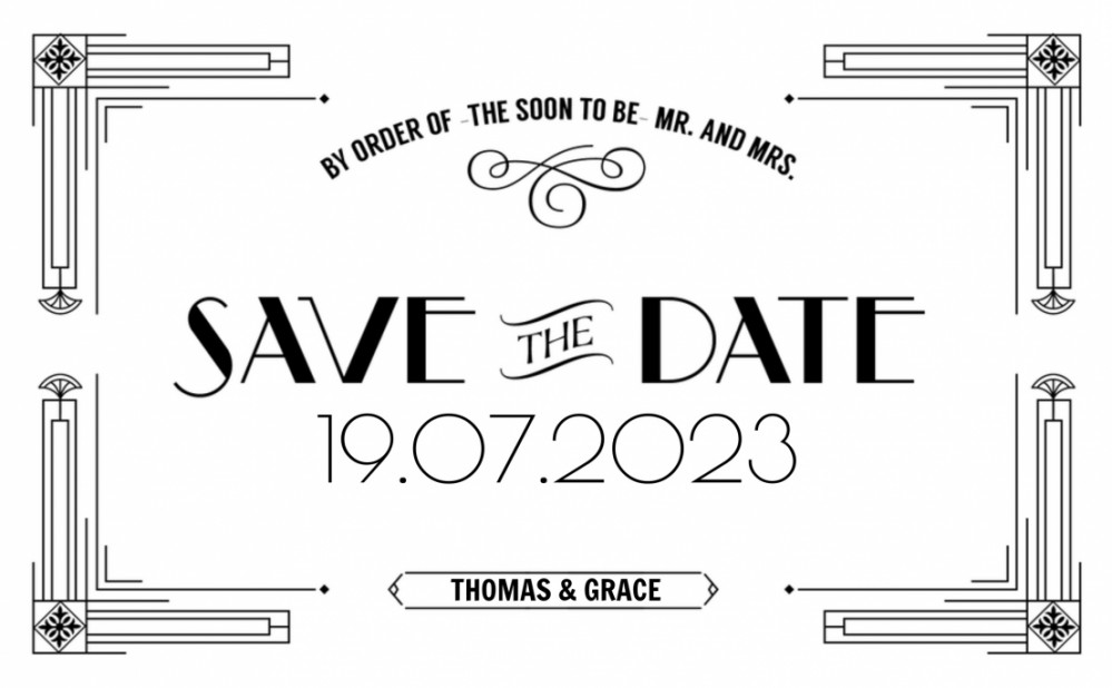 Save the date - Peaky Blinders 1