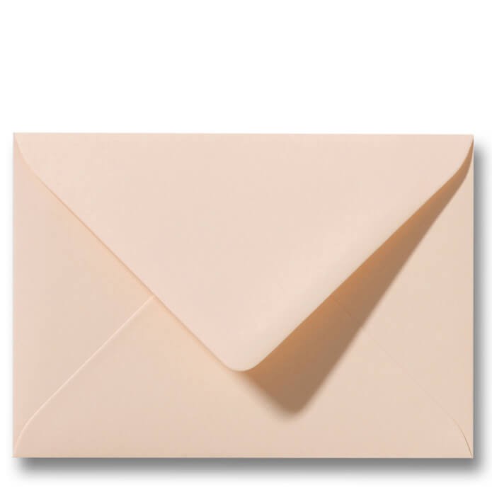 Envelop 12 x 18 cm Abrikoos