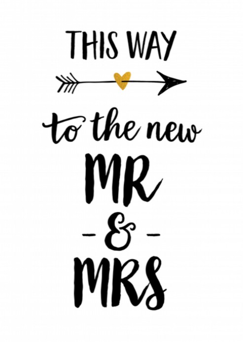 Miniposter - This way 2