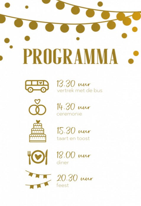Programmakaart - Festivallampjes