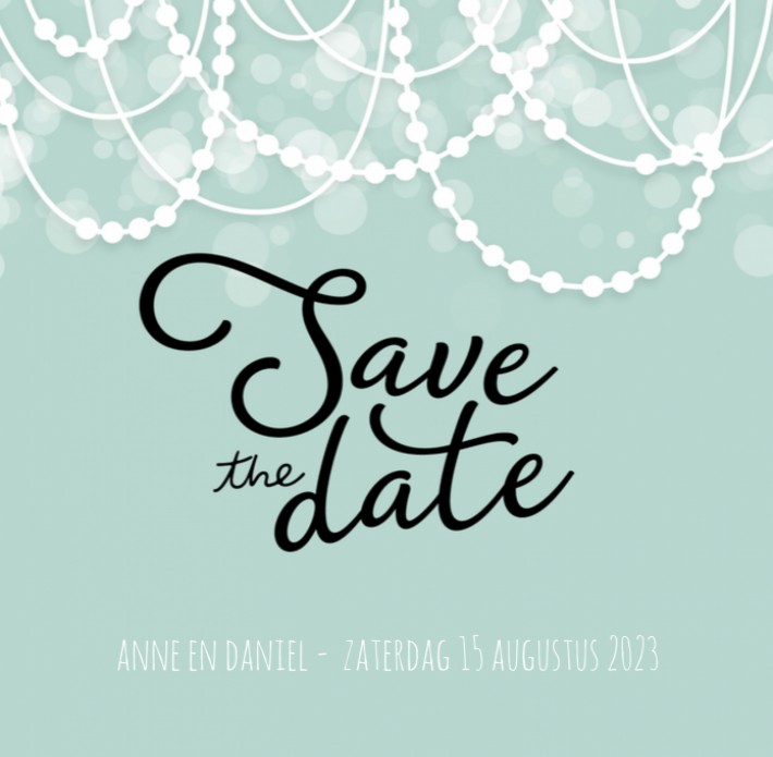 Save the date - Festival Lampjes groen