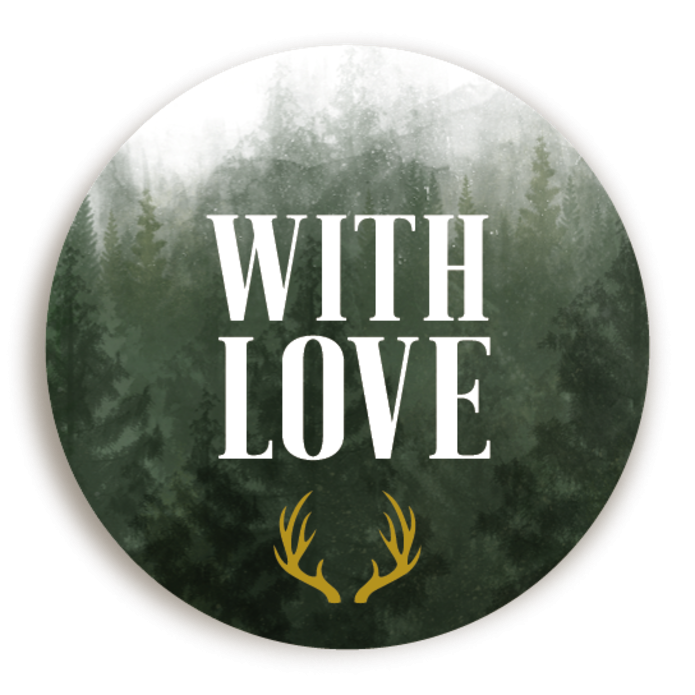 Sticker KERST Forest 2