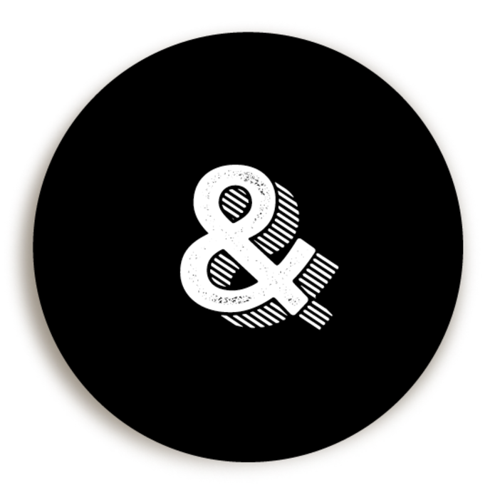 Sluitsticker met EN-teken Zwart