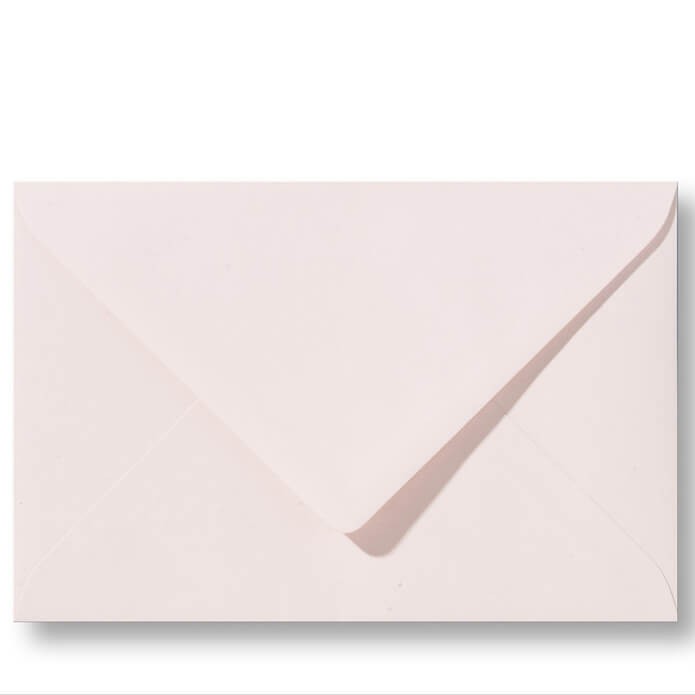 Envelop 12 x 18 cm Taupe - Oud Roze