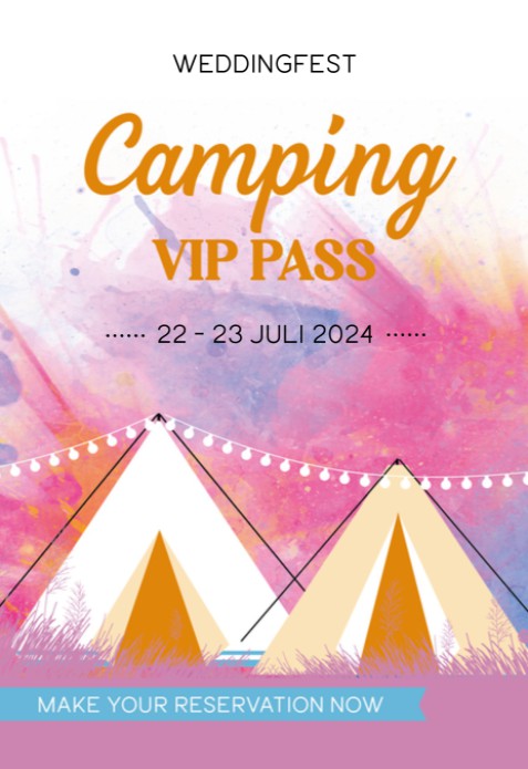 Trouwkaart - Weddingfest VIP Pass