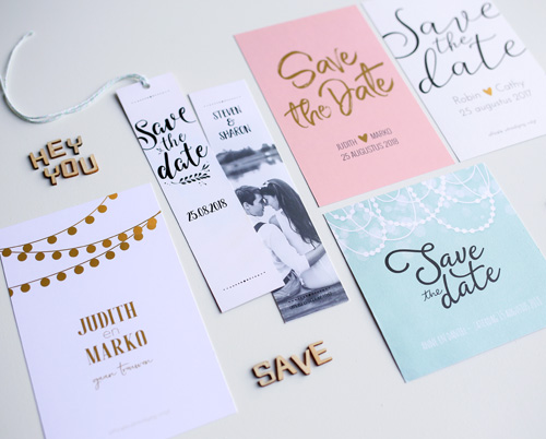 Stuur een Save The Date Kaartje